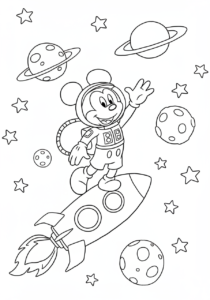 Read more about the article Free Printable Mickey Mouse Coloring Pages: Classic Disney Fun for Kids!