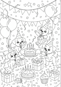 Read more about the article Puppy Coloring Sheet: Free Printable Fun for Kids